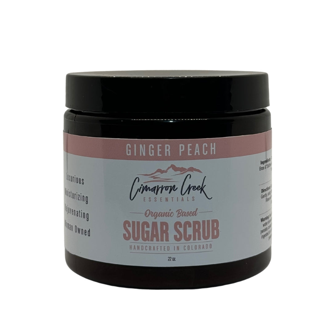 Ginger Peach Organic Sugar Scrub