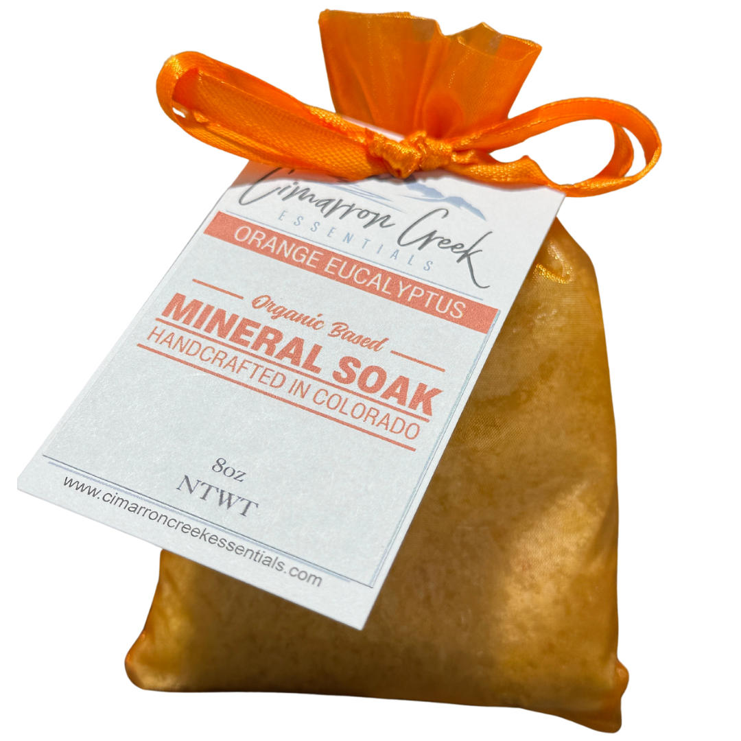 Orange Eucalyptus Mineral Bath Salt Soak