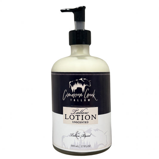 Unscented Tallow Hand & Body Lotion 17oz