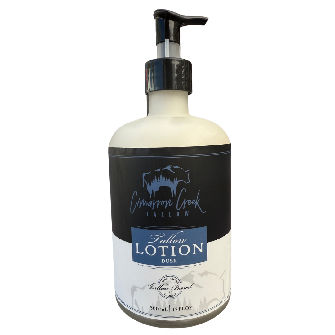 Dusk Grass-fed Beef Tallow Hand & Body Lotion 17oz