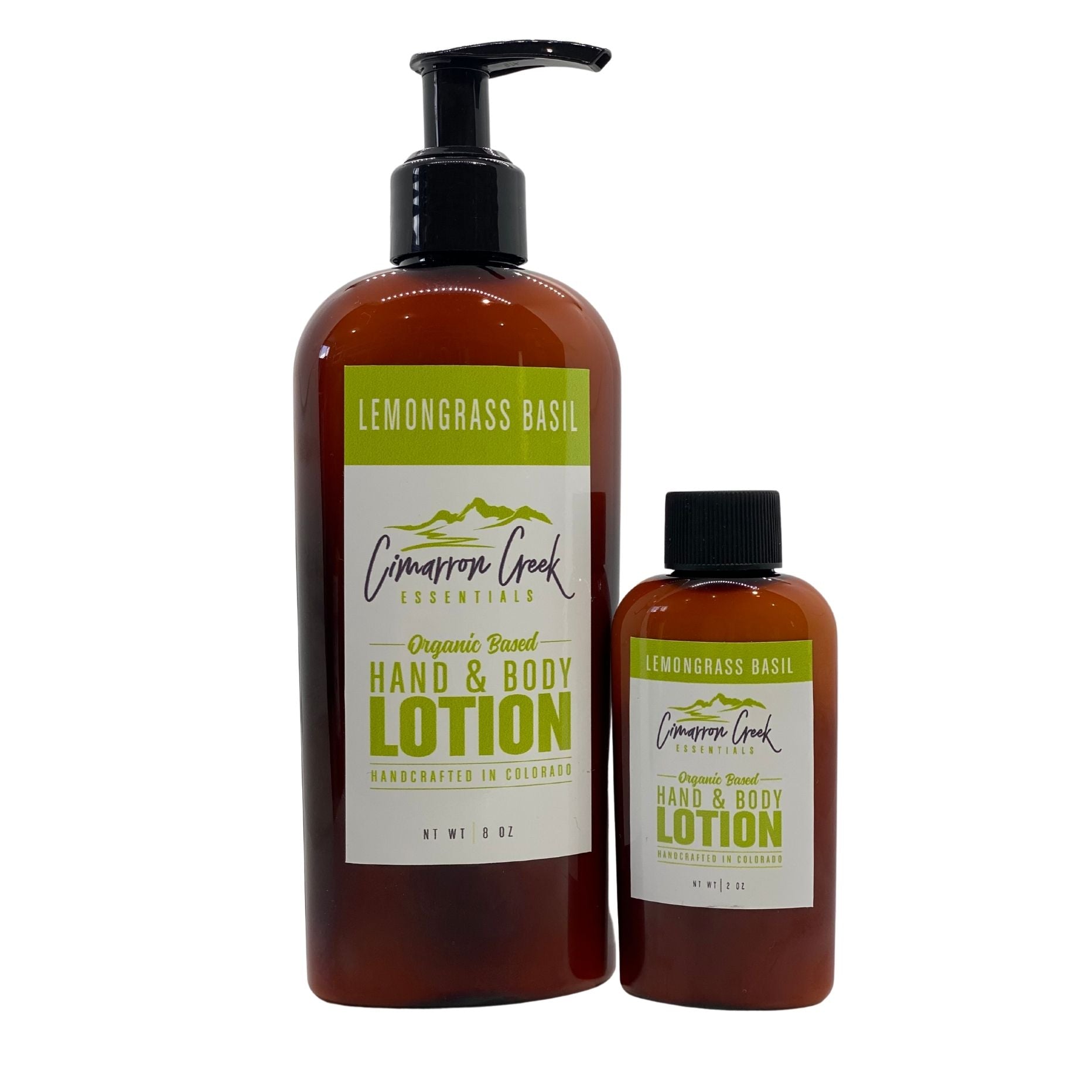 Lemongrass Basil Organic Hand Body Lotion